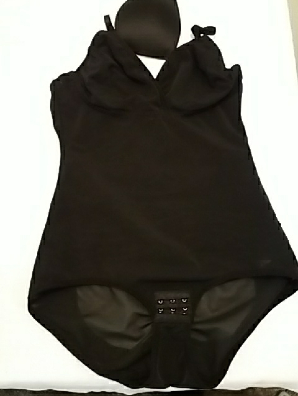 Woman Black One-Piece Body Shaper